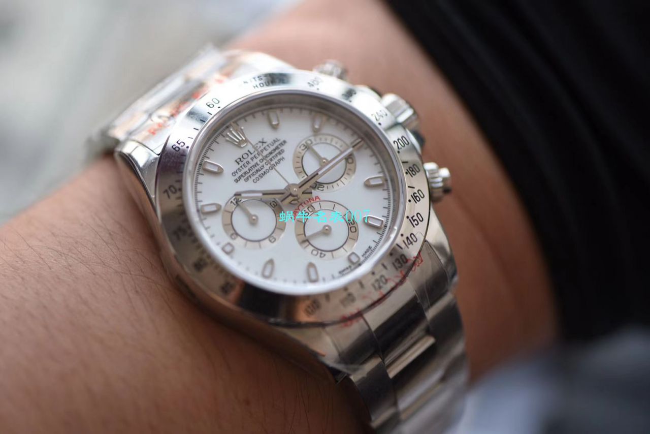 N Factory 特价 Rolex  Ditongna  wrist watches 7750版本～  top 316L精钢壳套  / R271