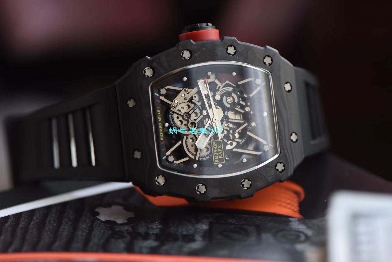 【台湾KV Factory  Replica 最强 top 版本表】全新 RICHARD MILLE  RM035最强进口原纹 carbon fiber ＂V3＂升级版 / KV03502V3