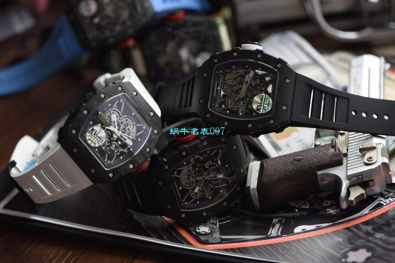 【台湾KV Factory  Replica 最强 top 版本表】全新 RICHARD MILLE  RM035最强进口原纹 carbon fiber ＂V3＂升级版 / KV03502V3