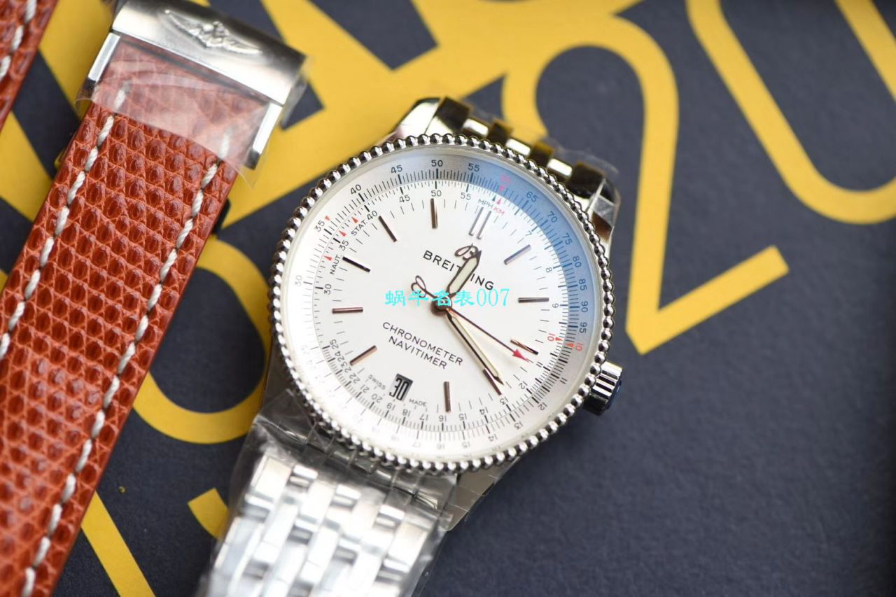 【 Video analysis KOR Factory Breitling High quality  Replica Watches 】 Breitling 38MM航空计时1系列A17325241B1A1 wrist watches  / BL129