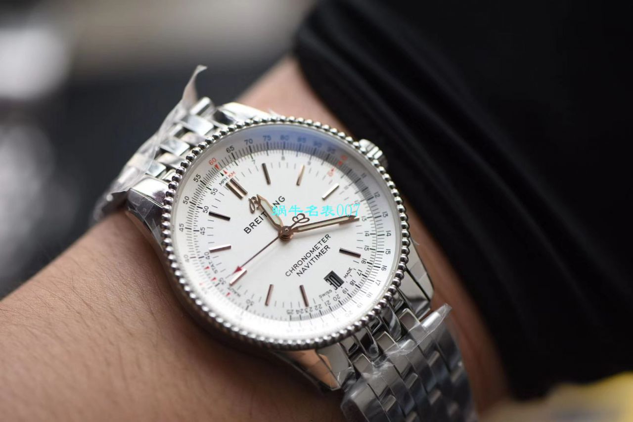 【 Video analysis KOR Factory  High quality  Knockoff  Watches 】 Breitling 38MM航空计时1系列A17325211C1A1 wrist watches  / BL130