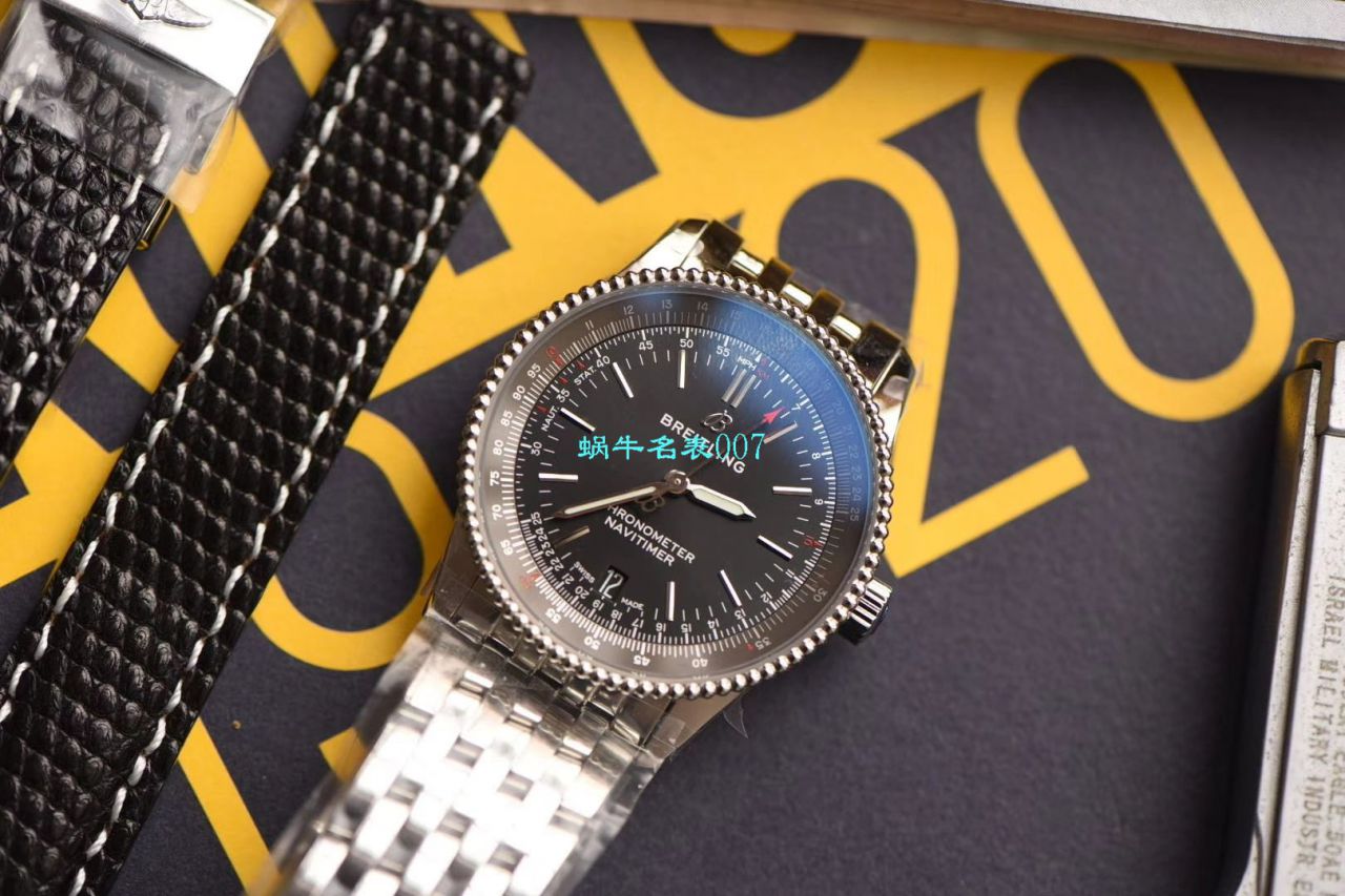 【 Video analysis KOR Factory  High quality  Knockoff  Watches 】 Breitling 38MM航空计时1系列A17325211C1A1 wrist watches  / BL130