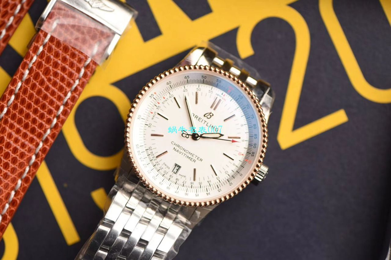 【 Video analysis KOR Factory  High quality  Knockoff  Watches 】 Breitling 38MM航空计时1系列A17325211C1A1 wrist watches  / BL130