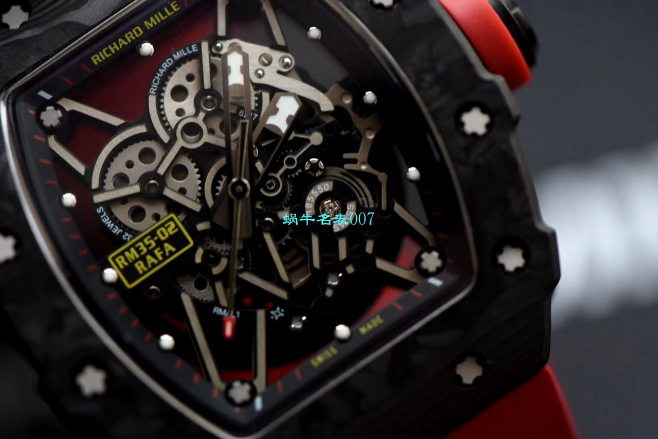 【 Video analysis KV Factory 官网＂V3＂升级版 】RICHARD MILLE RICHARD MILLE RM 35-02 wrist watches  / KVRM3502V3