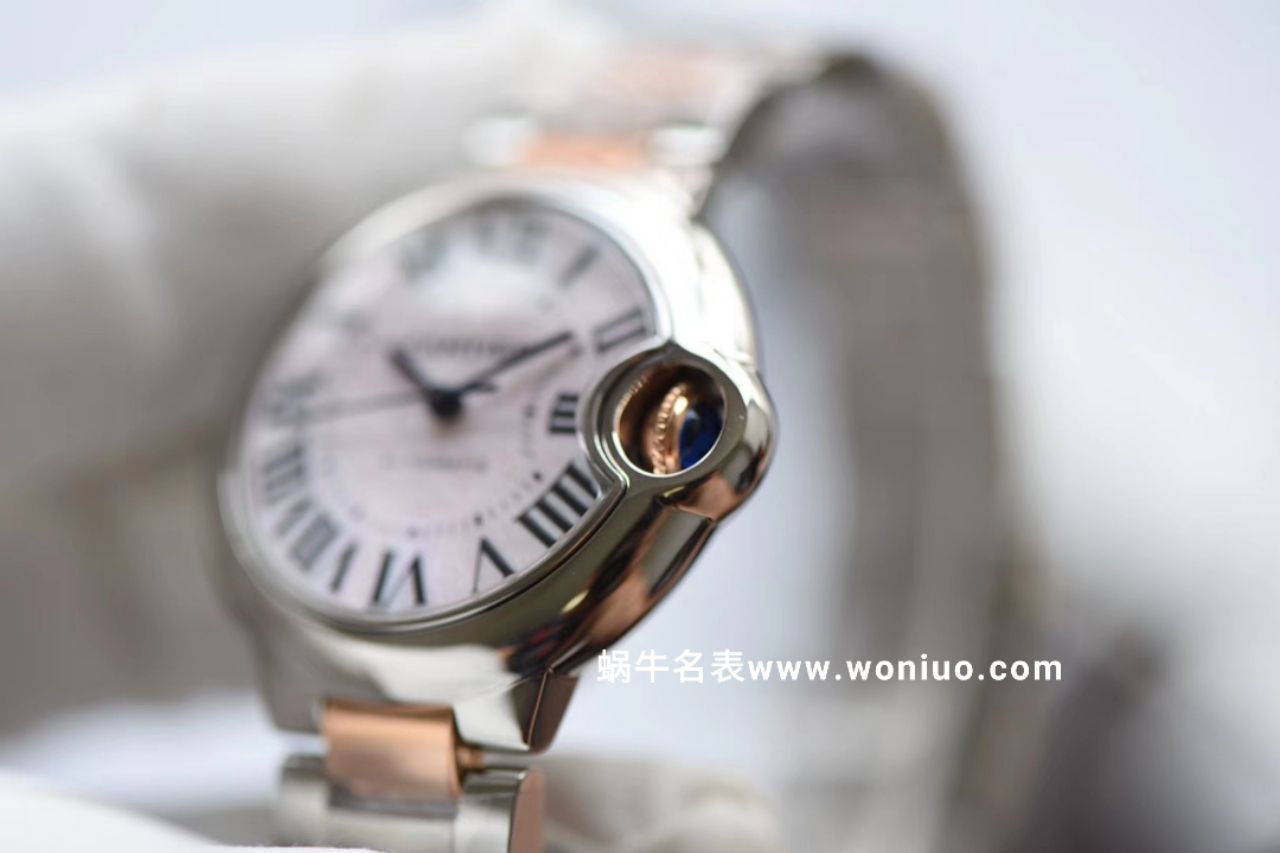【评测视频V6 Factory 女士 top  Replica Copy 蓝气球哪里买】 Cartier  蓝气球系列W6920098 wrist watches  / K155D