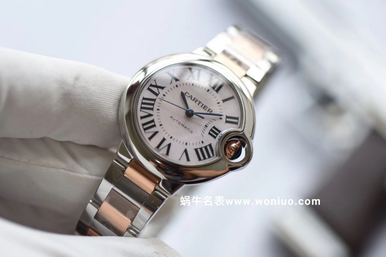 【评测视频V6 Factory 女士 top  Replica Copy 蓝气球哪里买】 Cartier  蓝气球系列W6920098 wrist watches  / K155D