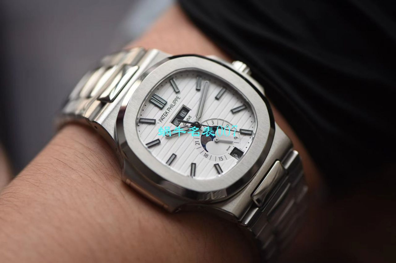 GR Factory 官网真芯版2019 top  Replica Copy 巴塞尔最新表款 PATEK PHILIPPE Ref.5726/1A -014 Nautilus系列三色可选 / BD258