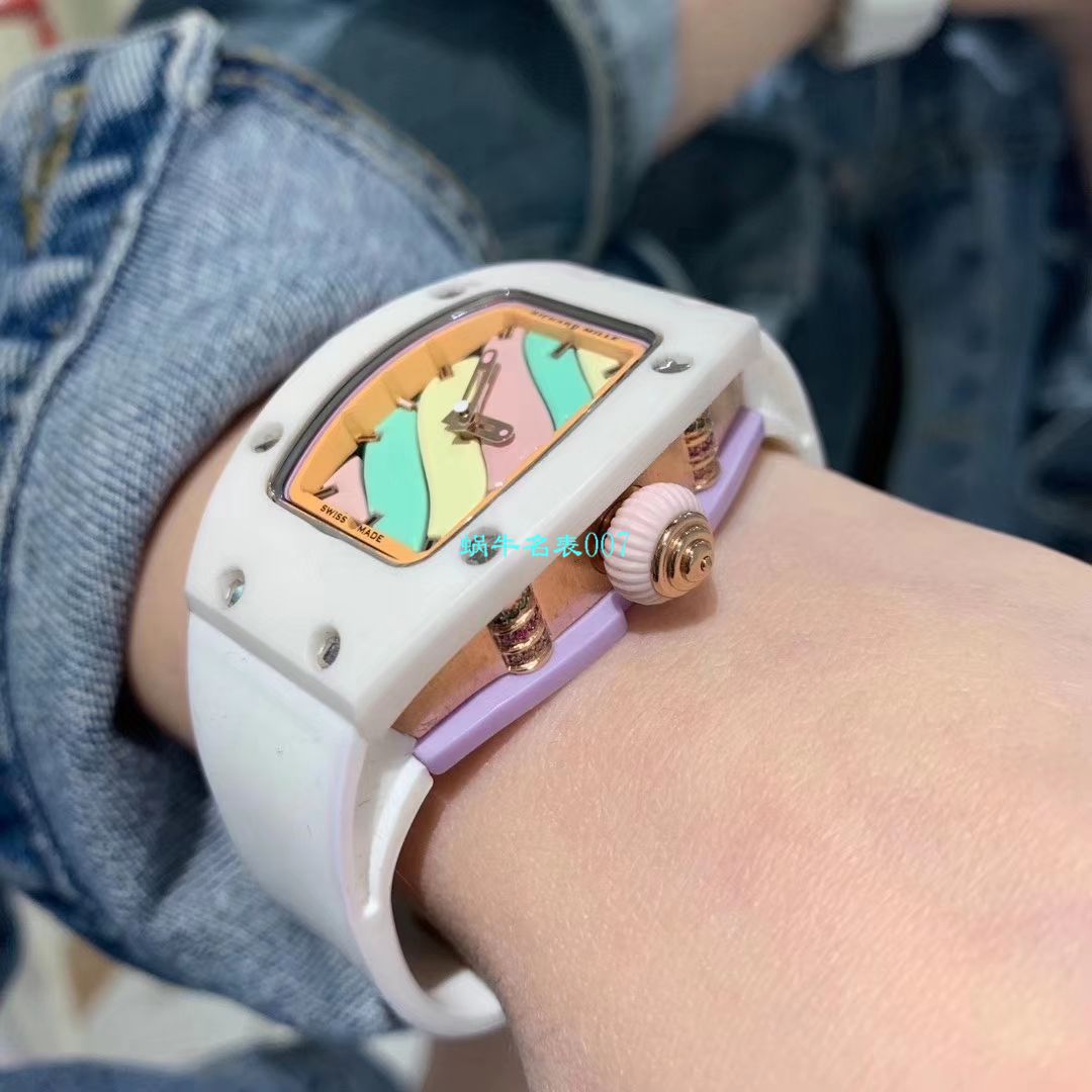  RICHARD MILLE 糖果棉花糖 Replica 女表！RM 07 bon bon系列最稀有的作品！ / RM-07