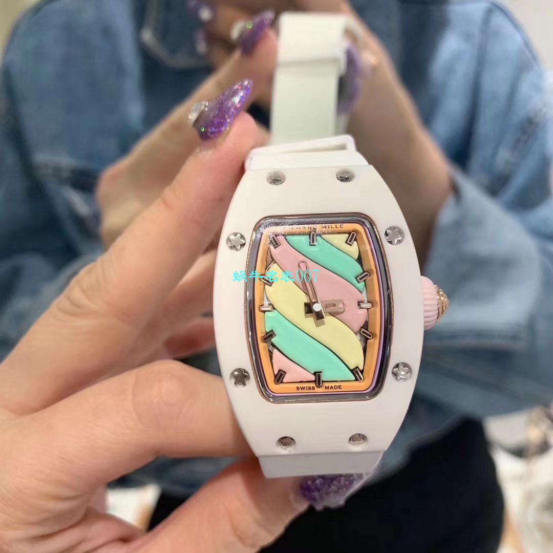  RICHARD MILLE 糖果棉花糖 Replica 女表！RM 07 bon bon系列最稀有的作品！ / RM-07