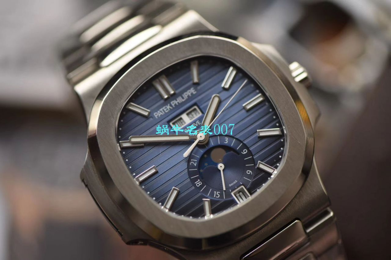 【GR Factory  top  Knockoff  Watches 】 PATEK PHILIPPE 运动优雅系列5726/1A-010 wrist watches ( Nautilus ) / BD260