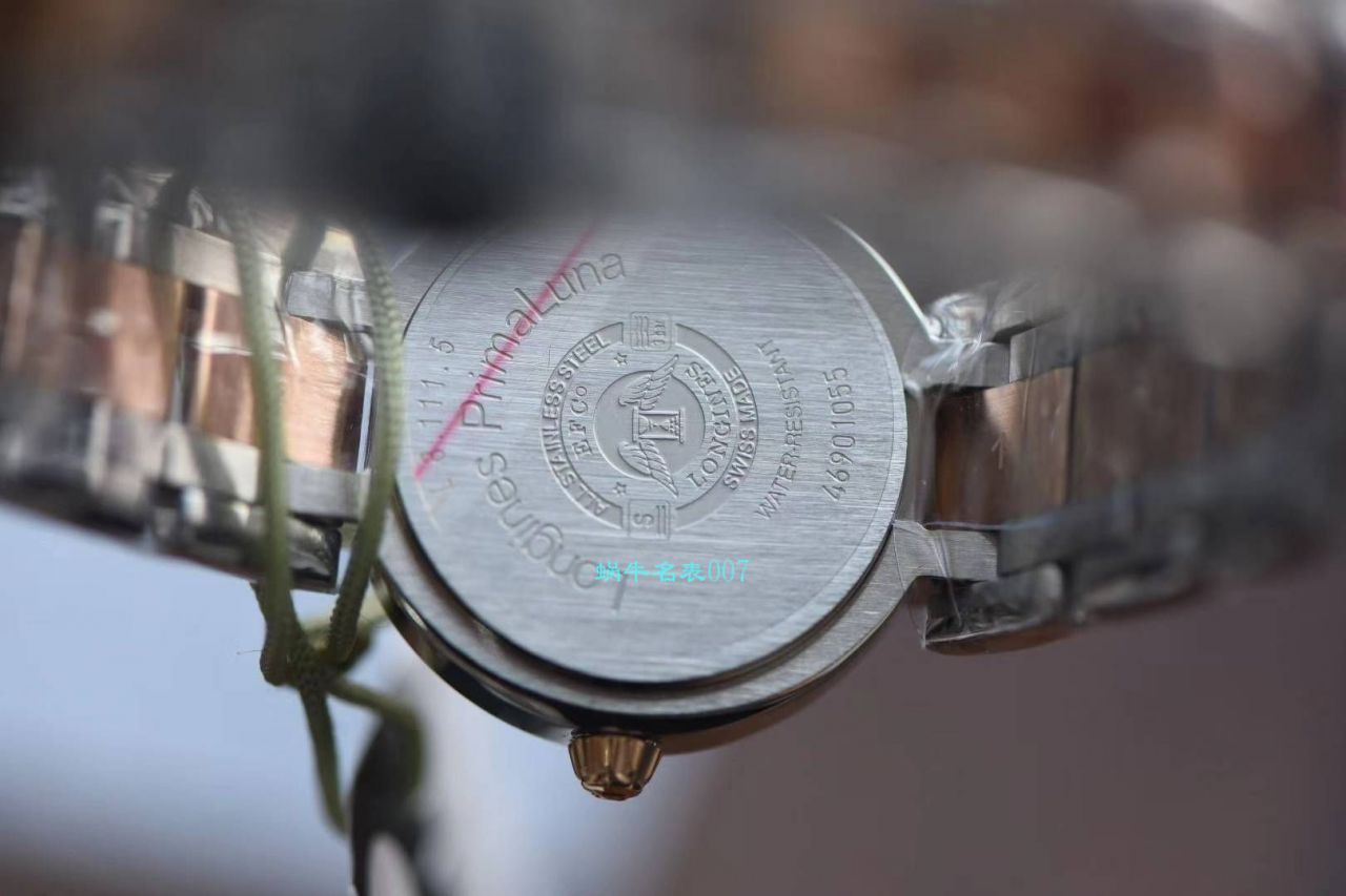 【 TOP  copy customized 、原单真钻女表】LONGINES  PRIMALUNA心月系列L8.111.5.79.6 wrist watches  / L150