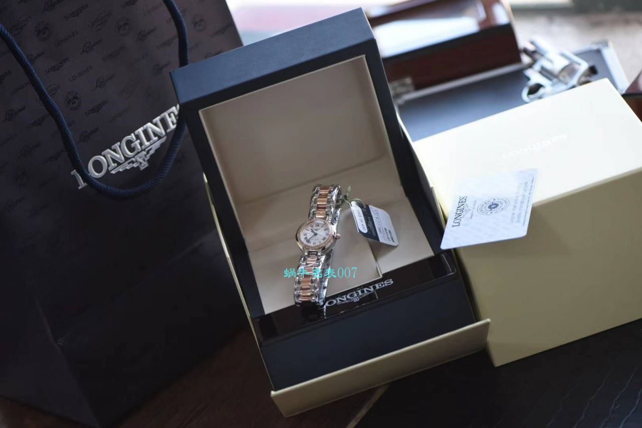 【 TOP  copy customized 、原单真钻女表】LONGINES  PRIMALUNA心月系列L8.111.5.79.6 wrist watches  / L150