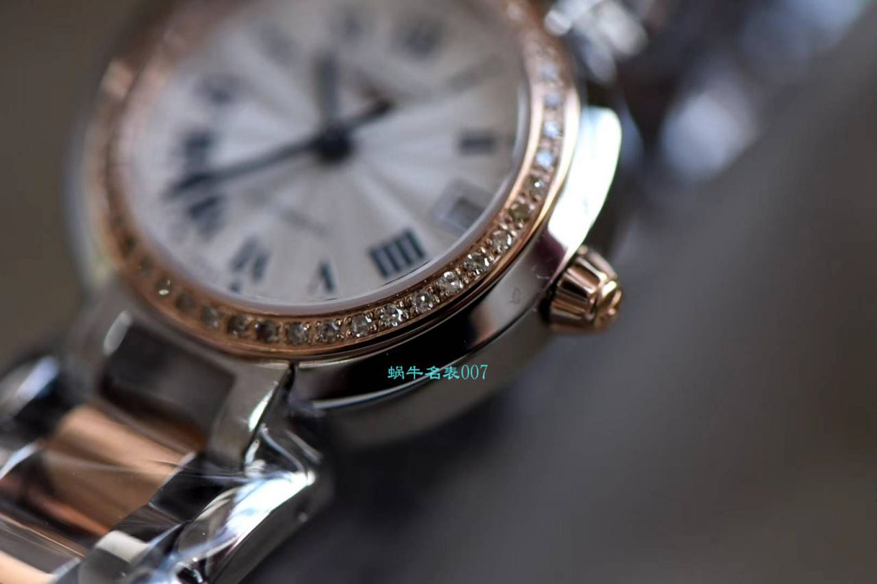 【 TOP  copy customized 、原单真钻女表】LONGINES  PRIMALUNA心月系列L8.111.5.79.6 wrist watches  / L150
