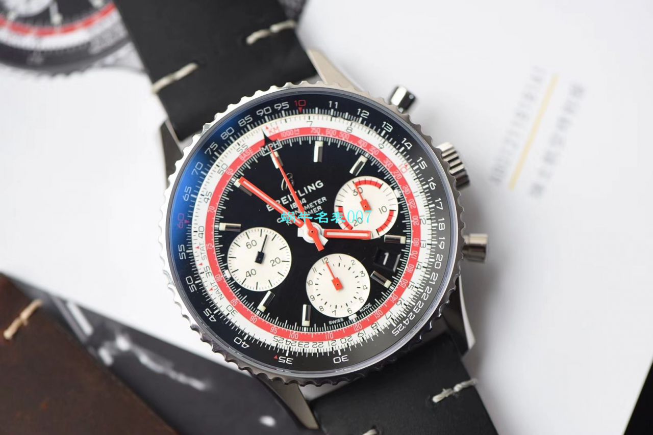 【V9 Factory 官网 Replica Watches 】 Breitling 航空计时1 B01计时 wrist watches  Replica 43SWISSAIR瑞士航空特别版系列 AB01211B1B1X1 wrist watches  / BL132