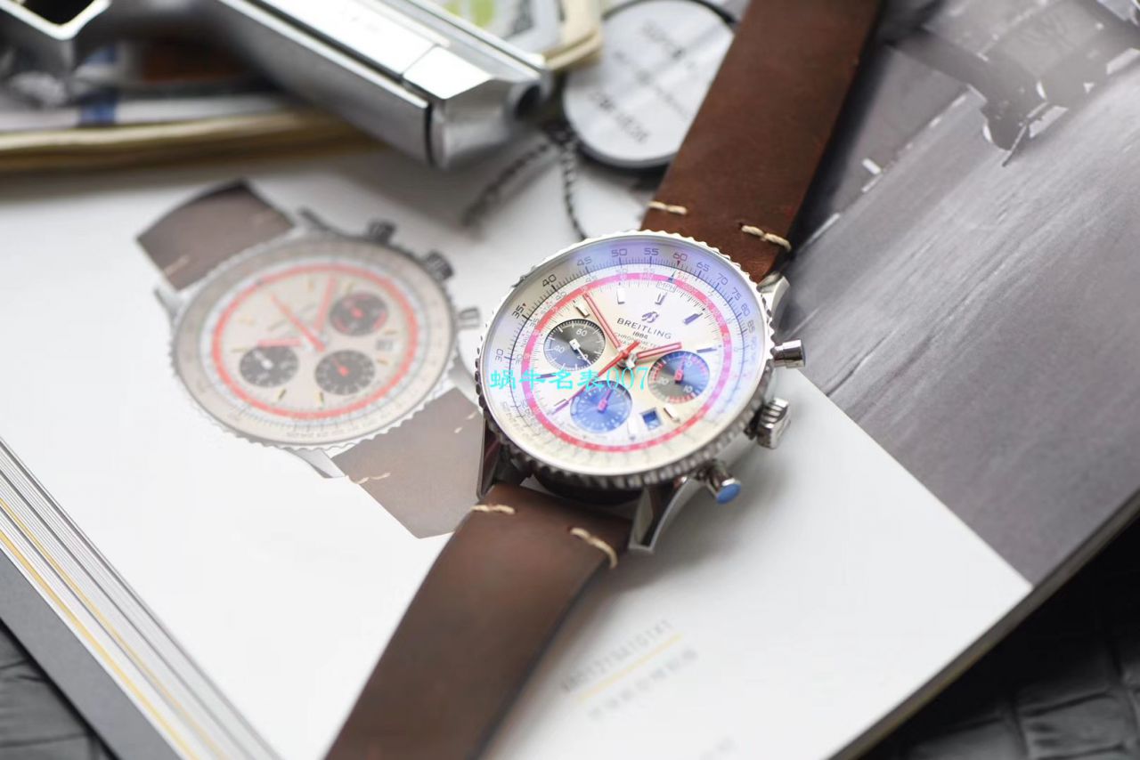 【V9 Factory 官网 Replica Watches 】 Breitling 航空计时1 B01计时 wrist watches  Replica 43SWISSAIR瑞士航空特别版系列 AB01211B1B1X1 wrist watches  / BL132