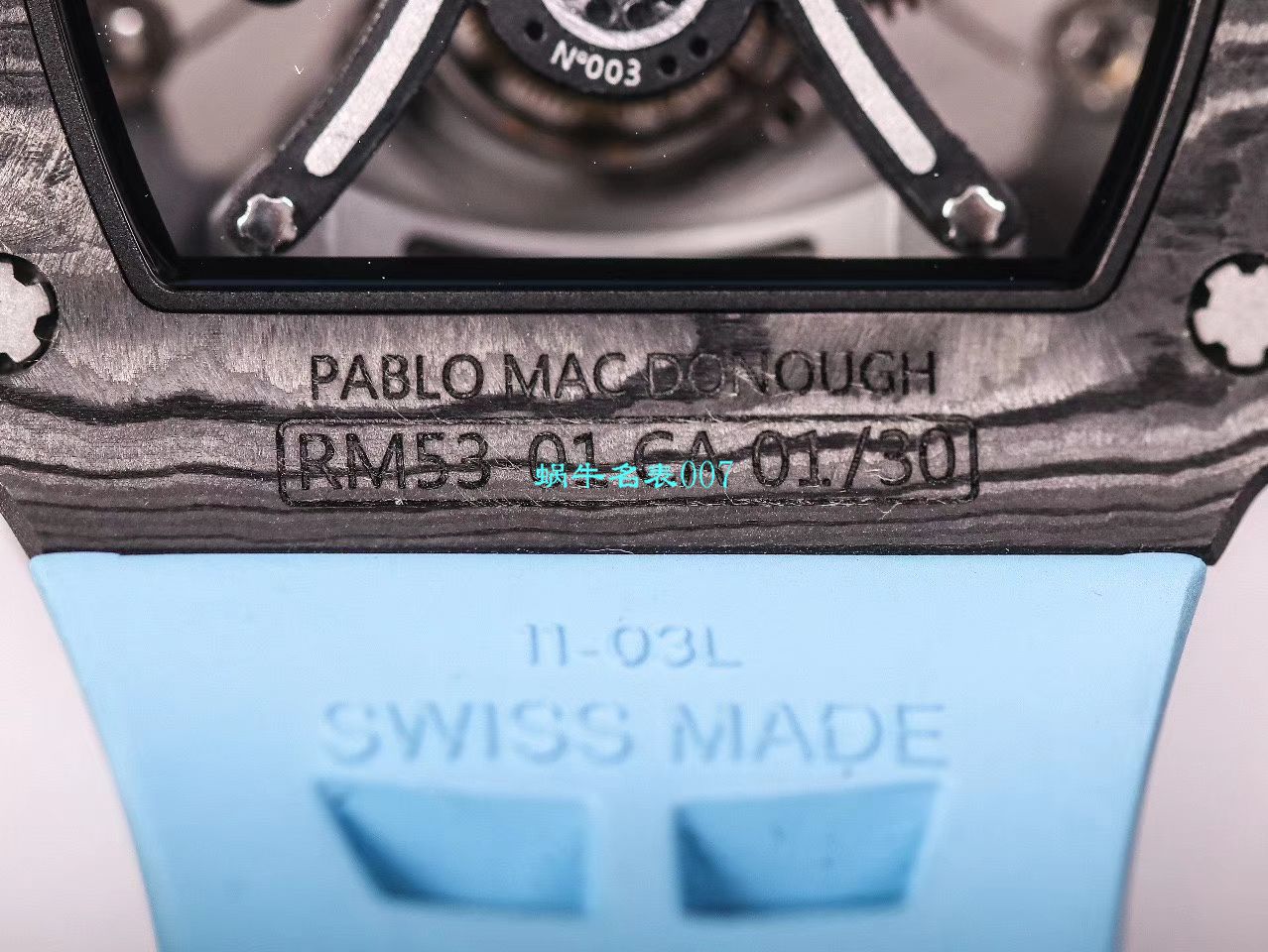 【JB Factory  RICHARD MILLE  Replica Copy  Watches 】Richard Mille男士系列RM 53-01 PABLO MAC DONOUGH Tourbillon  wrist watches  / RM 53-01