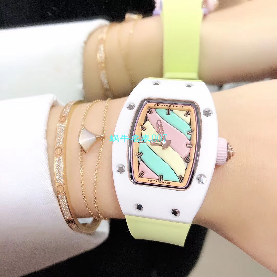  RICHARD MILLE 糖果棉花糖 Replica 女表！RM 07 bon bon系列最稀有的作品！ / RM-07