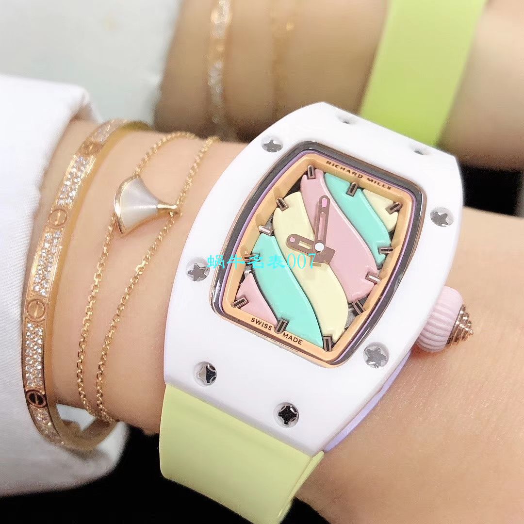  RICHARD MILLE 糖果棉花糖 Replica 女表！RM 07 bon bon系列最稀有的作品！ / RM-07