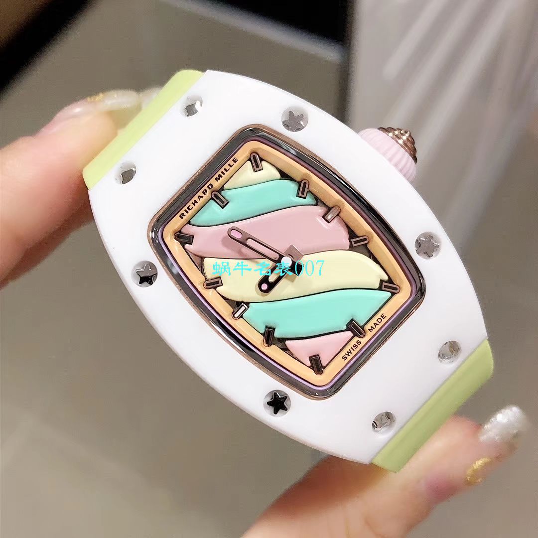  RICHARD MILLE 糖果棉花糖 Replica 女表！RM 07 bon bon系列最稀有的作品！ / RM-07