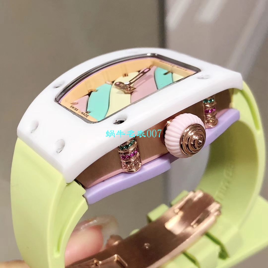  RICHARD MILLE 糖果棉花糖 Replica 女表！RM 07 bon bon系列最稀有的作品！ / RM-07