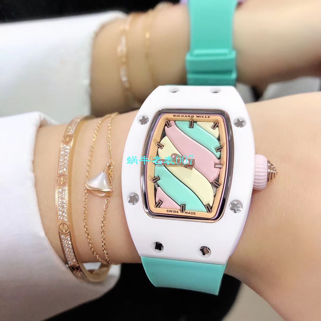  RICHARD MILLE 糖果棉花糖 Replica 女表！RM 07 bon bon系列最稀有的作品！ / RM-07