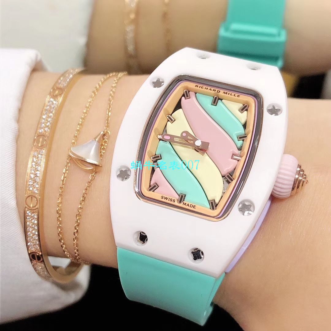  RICHARD MILLE 糖果棉花糖 Replica 女表！RM 07 bon bon系列最稀有的作品！ / RM-07