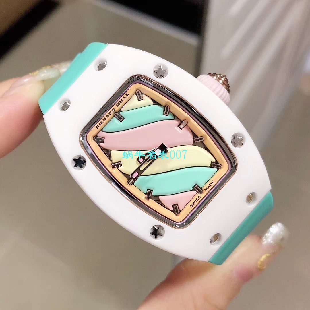 RICHARD MILLE 糖果棉花糖 Replica 女表！RM 07 bon bon系列最稀有的作品！ / RM-07