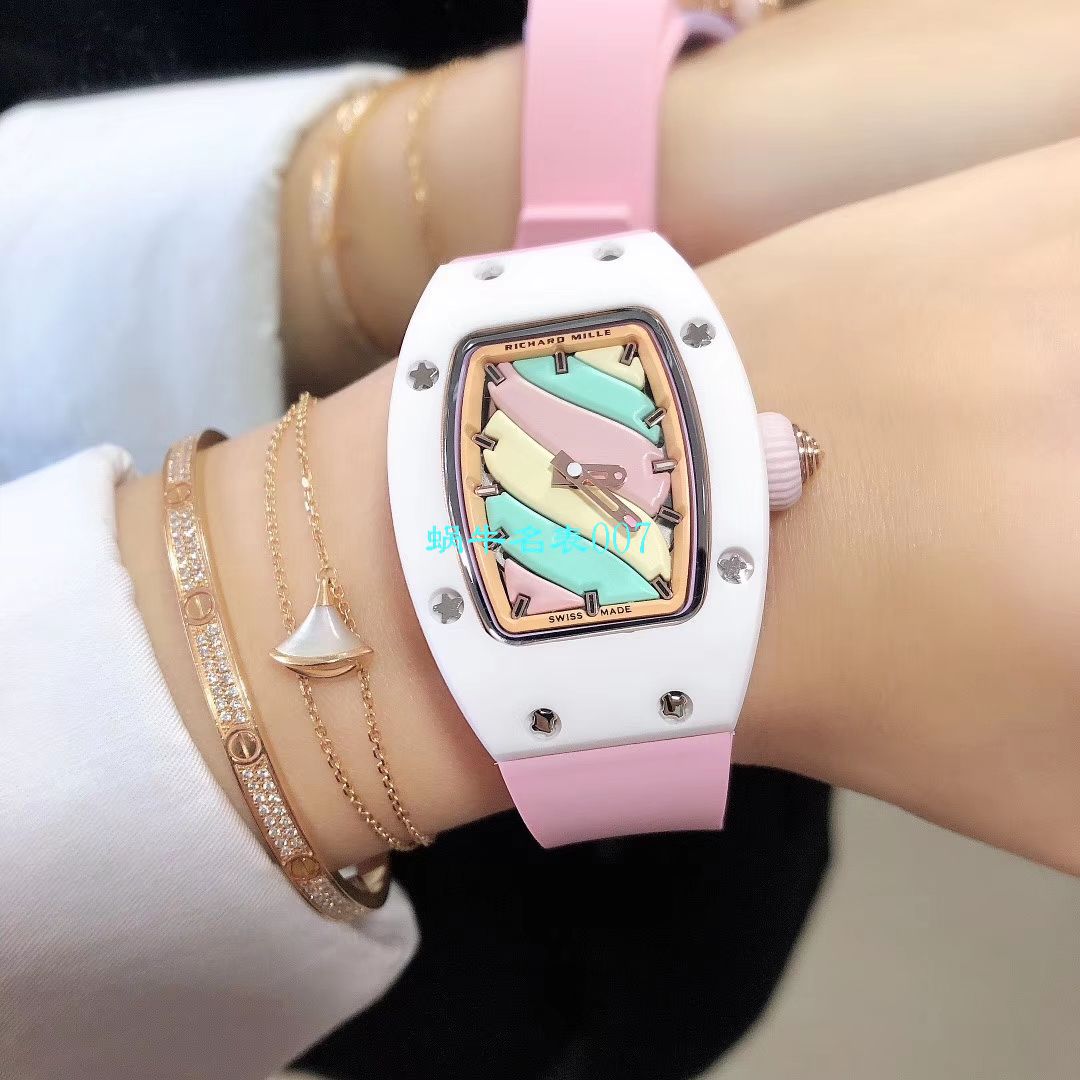  RICHARD MILLE 糖果棉花糖 Replica 女表！RM 07 bon bon系列最稀有的作品！ / RM-07