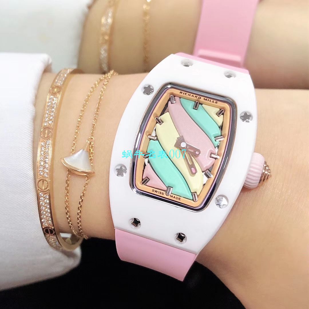  RICHARD MILLE 糖果棉花糖 Replica 女表！RM 07 bon bon系列最稀有的作品！ / RM-07