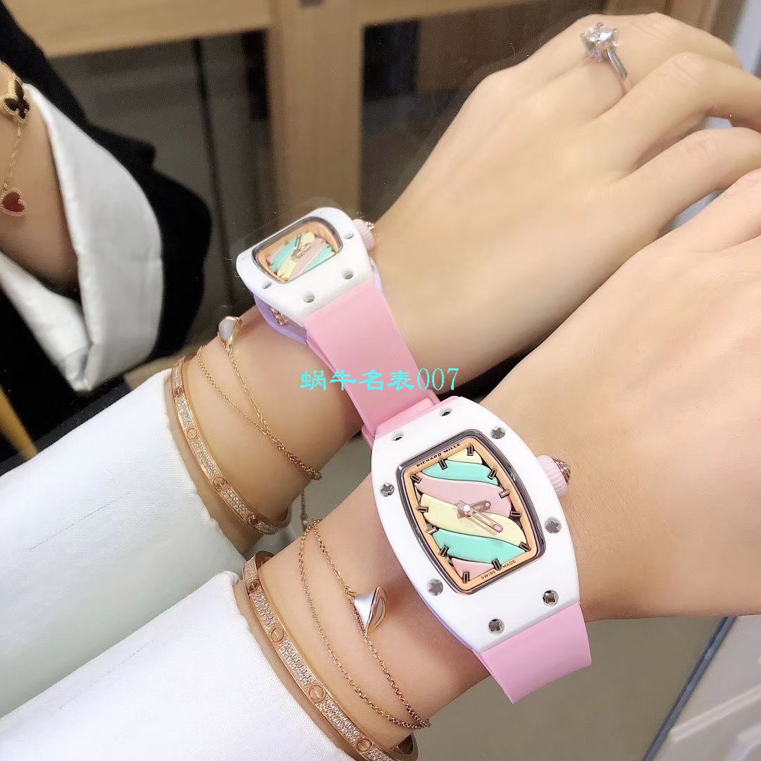  RICHARD MILLE 糖果棉花糖 Replica 女表！RM 07 bon bon系列最稀有的作品！ / RM-07