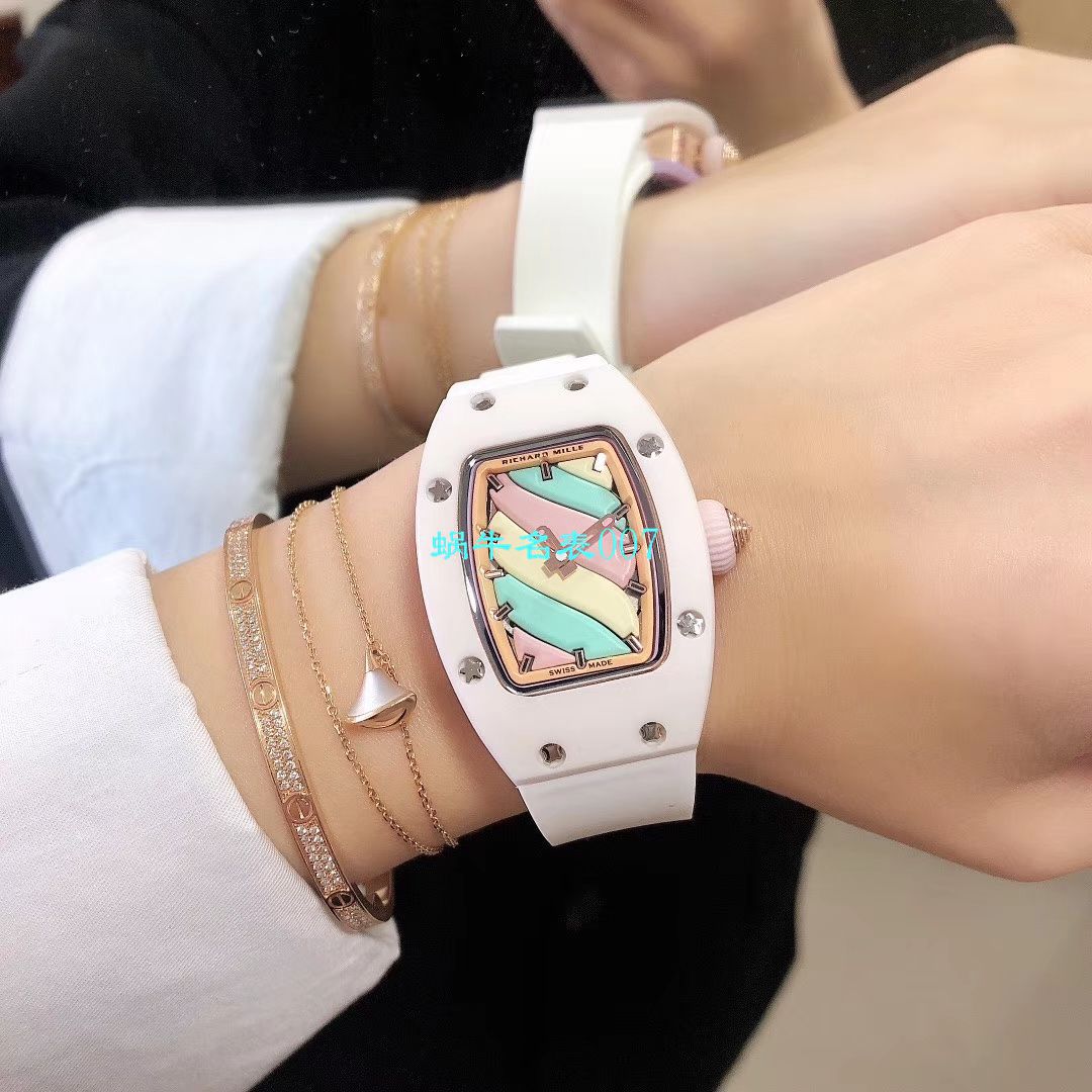  RICHARD MILLE 糖果棉花糖 Replica 女表！RM 07 bon bon系列最稀有的作品！ / RM-07