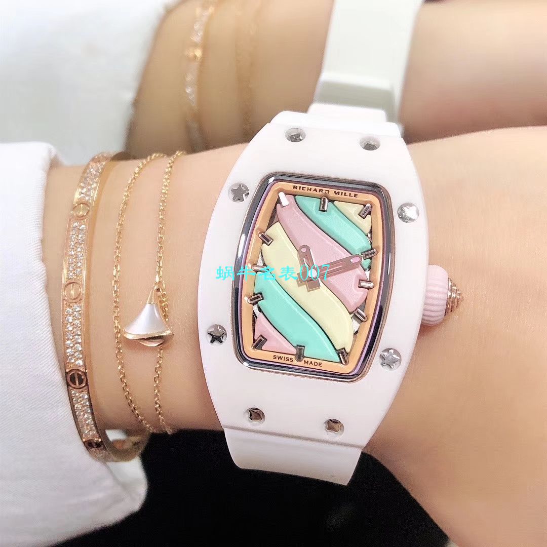  RICHARD MILLE 糖果棉花糖 Replica 女表！RM 07 bon bon系列最稀有的作品！ / RM-07