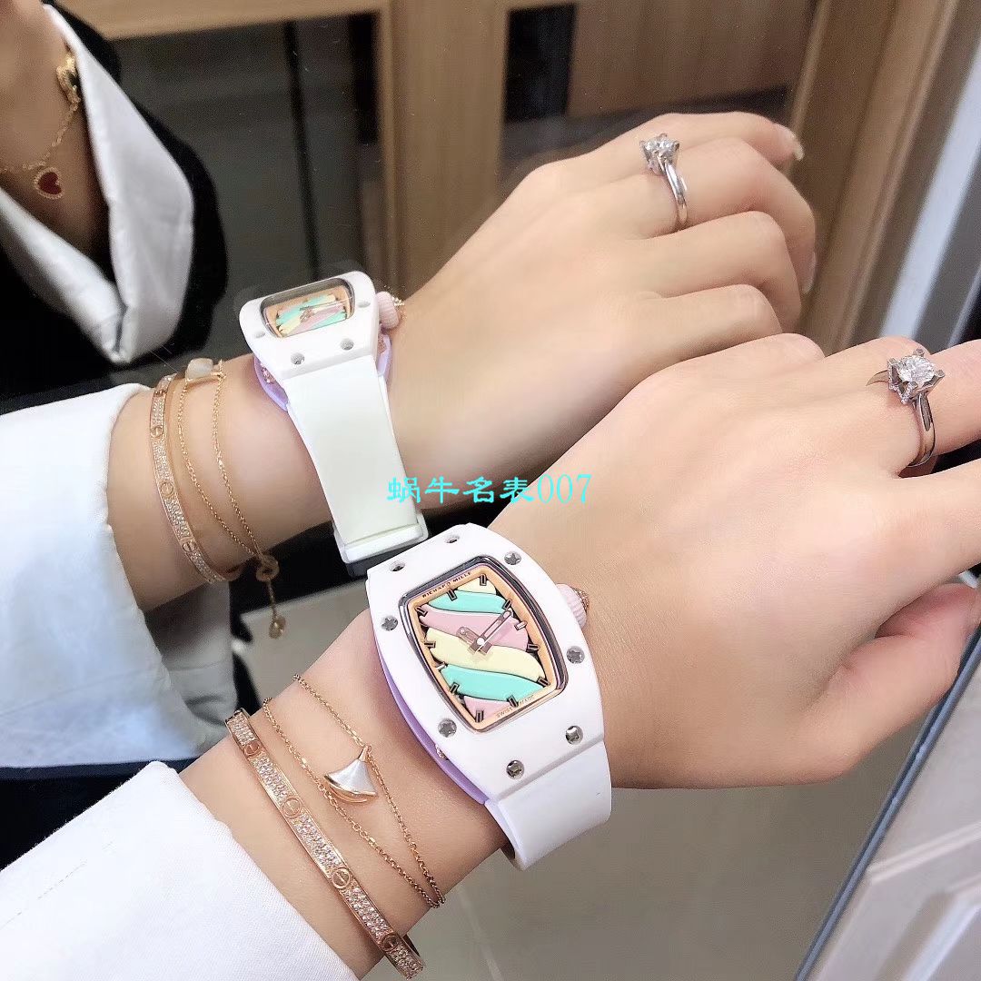  RICHARD MILLE 糖果棉花糖 Replica 女表！RM 07 bon bon系列最稀有的作品！ / RM-07