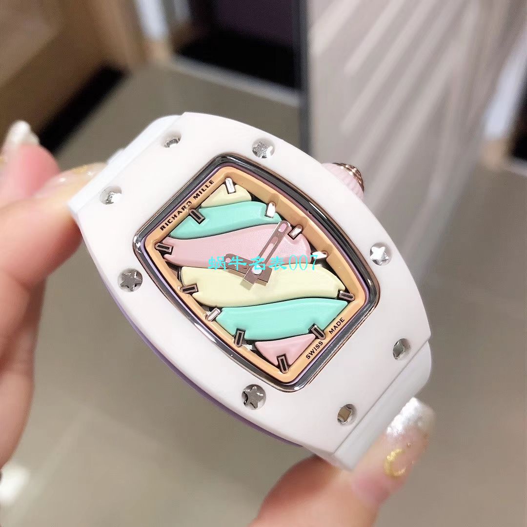  RICHARD MILLE 糖果棉花糖 Replica 女表！RM 07 bon bon系列最稀有的作品！ / RM-07