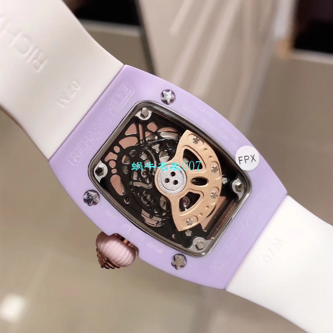  RICHARD MILLE 糖果棉花糖 Replica 女表！RM 07 bon bon系列最稀有的作品！ / RM-07