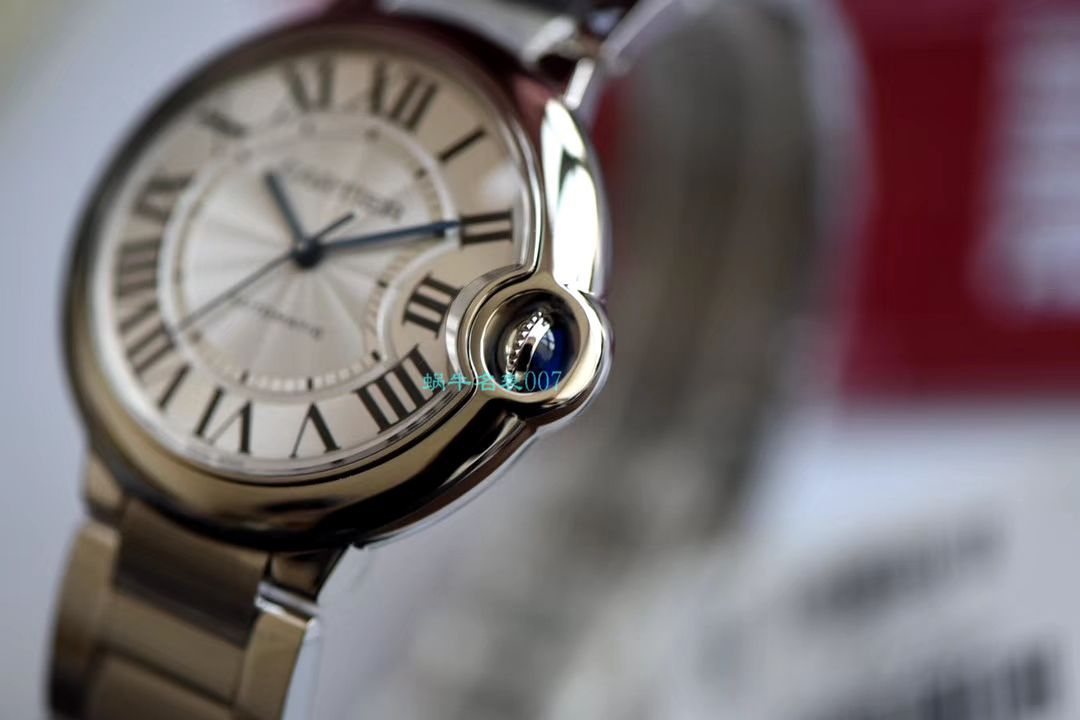 【HBBV6 Factory 官网 High quality  Replica 女表】 Cartier  36毫米蓝气球超级副本蓝气球7K版W6920046 wrist watches  / K263