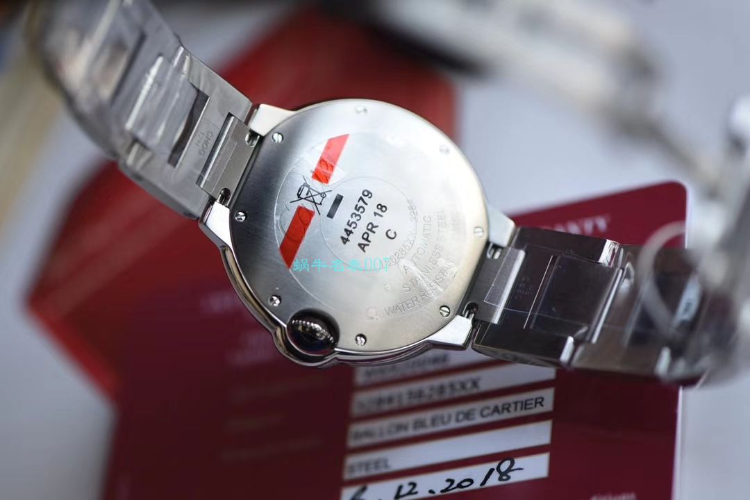 【HBBV6 Factory 官网 High quality  Replica 女表】 Cartier  36毫米蓝气球超级副本蓝气球7K版W6920046 wrist watches  / K263