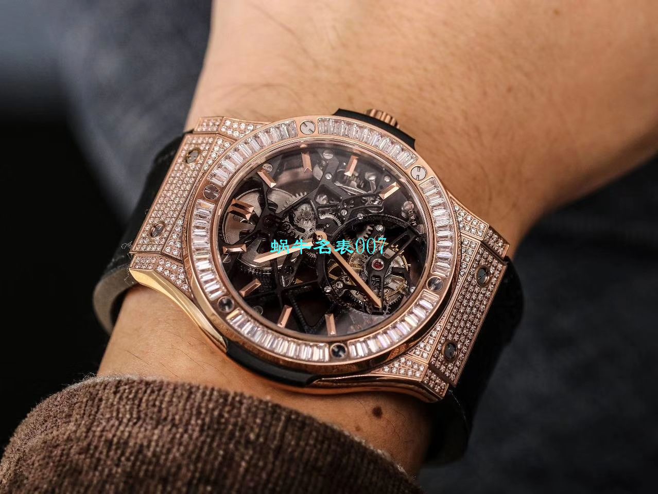 JB Factory  hublot 经典融合 Tourbillon  Replica Copy 表505 OX 0180 LR 0904，505.OX.0180.LR.1904，505.OX.0180.LR，505.TX.0170.LR wrist watches  / YUB077