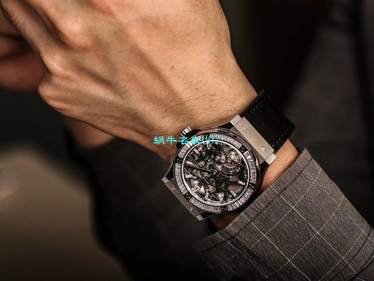 JB Factory  hublot 经典融合 Tourbillon  Replica Copy 表505 OX 0180 LR 0904，505.OX.0180.LR.1904，505.OX.0180.LR，505.TX.0170.LR wrist watches  / YUB077