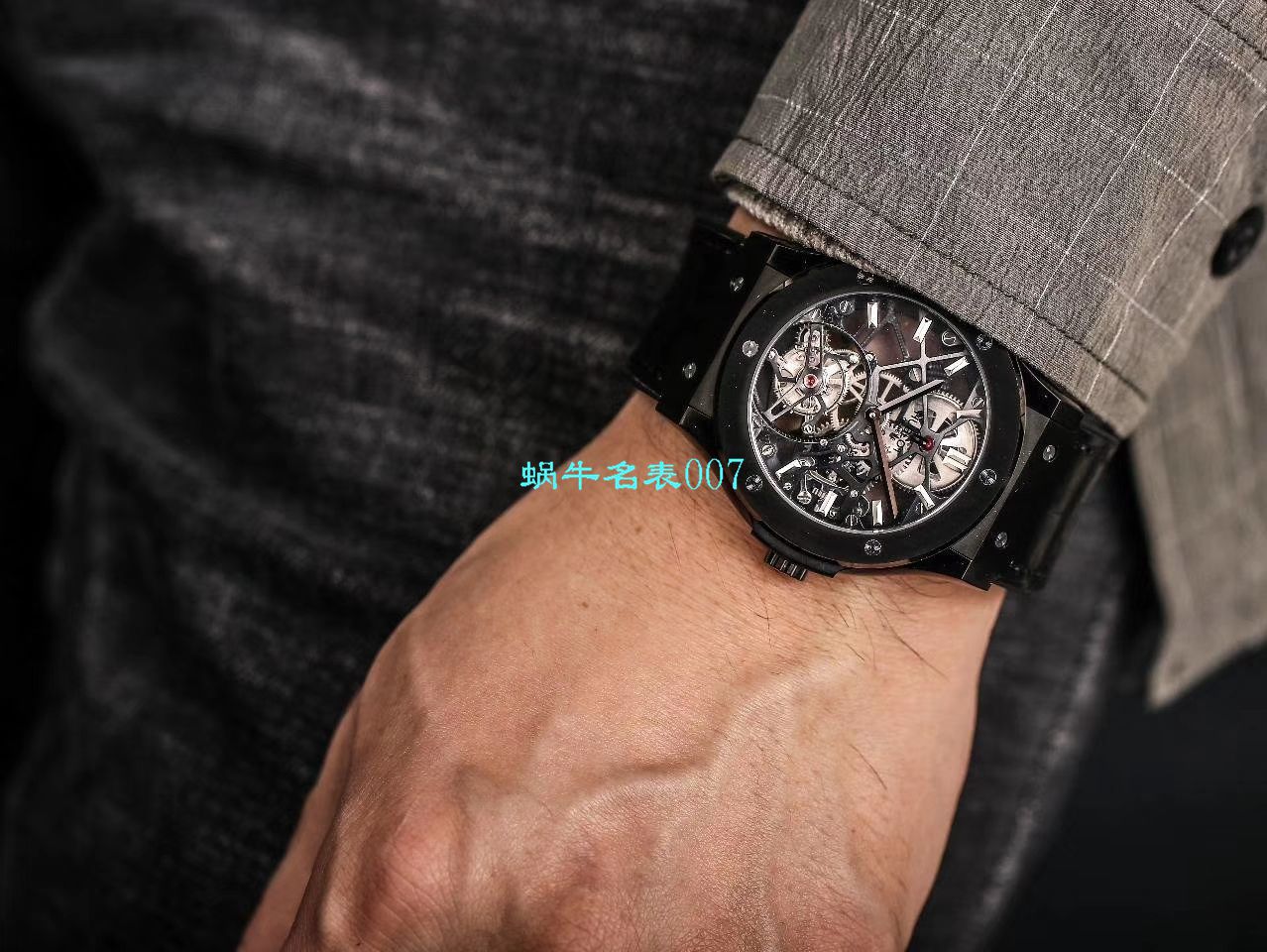 JB Factory  hublot 经典融合 Tourbillon  Replica Copy 表505 OX 0180 LR 0904，505.OX.0180.LR.1904，505.OX.0180.LR，505.TX.0170.LR wrist watches  / YUB077