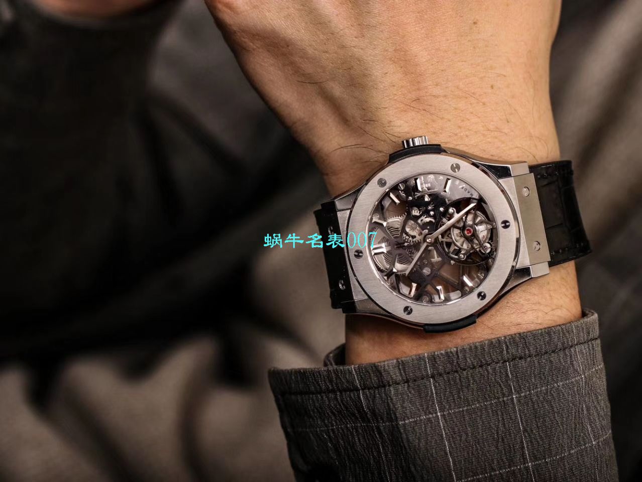 JB Factory  hublot 经典融合 Tourbillon  Replica Copy 表505 OX 0180 LR 0904，505.OX.0180.LR.1904，505.OX.0180.LR，505.TX.0170.LR wrist watches  / YUB077