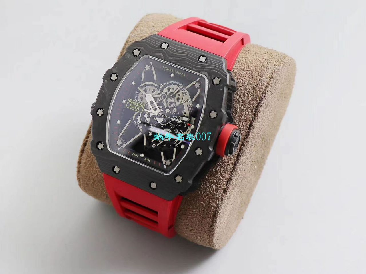 KV Factory 全新升级V3版RICHARD MILLE Replica 表 RICHARD MILLE RM 035-01 PSG特别版巴黎圣日耳曼足球俱乐部 / KVPSG3501