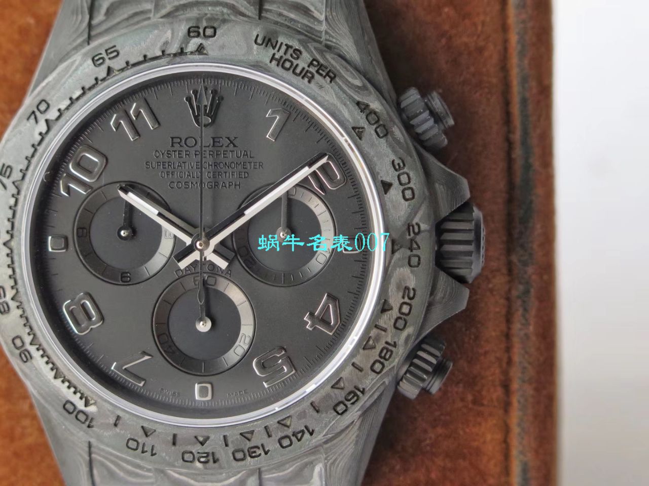 【TW Factory  Rolex  Replica Watches 】 Rolex ROLEX宇宙计时 Ditongna 系列之 carbon fiber 海外 copy customized 版 / R367