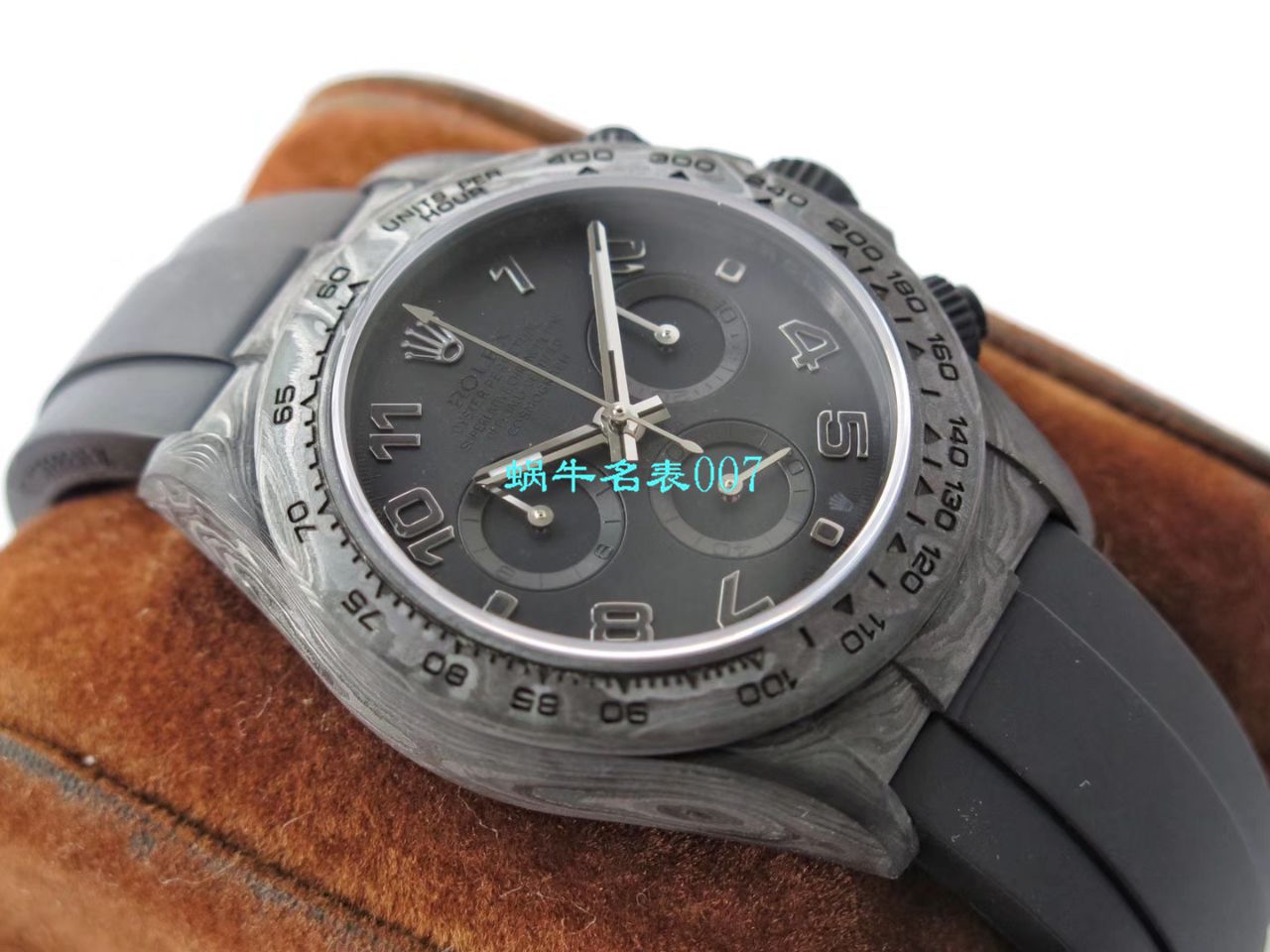 【TW Factory  Rolex  Replica Watches 】 Rolex ROLEX宇宙计时 Ditongna 系列之 carbon fiber 海外 copy customized 版 / R367