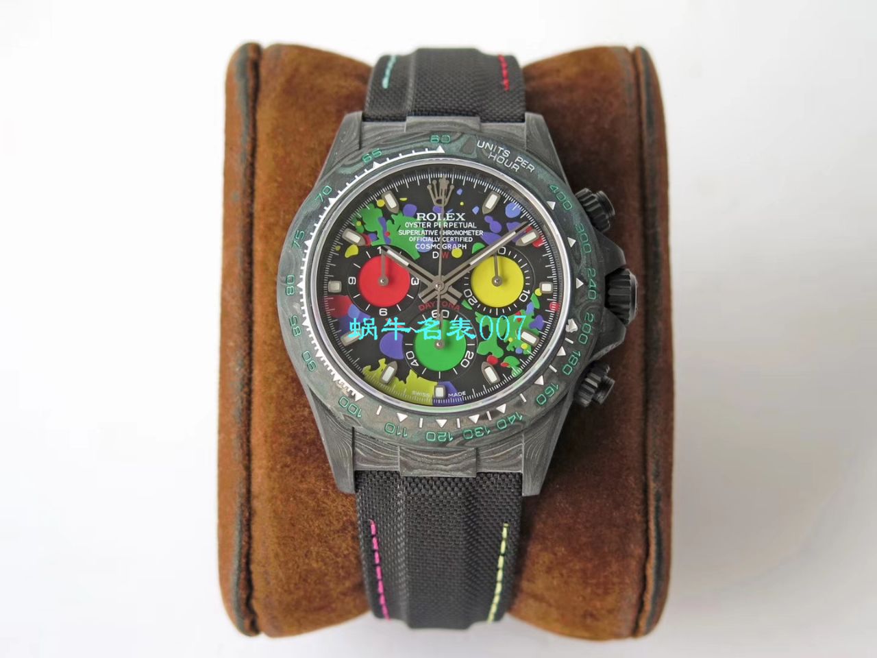 【TW Factory  Rolex  Replica Watches 】 Rolex ROLEX宇宙计时 Ditongna 系列之 carbon fiber 海外 copy customized 版 / R367