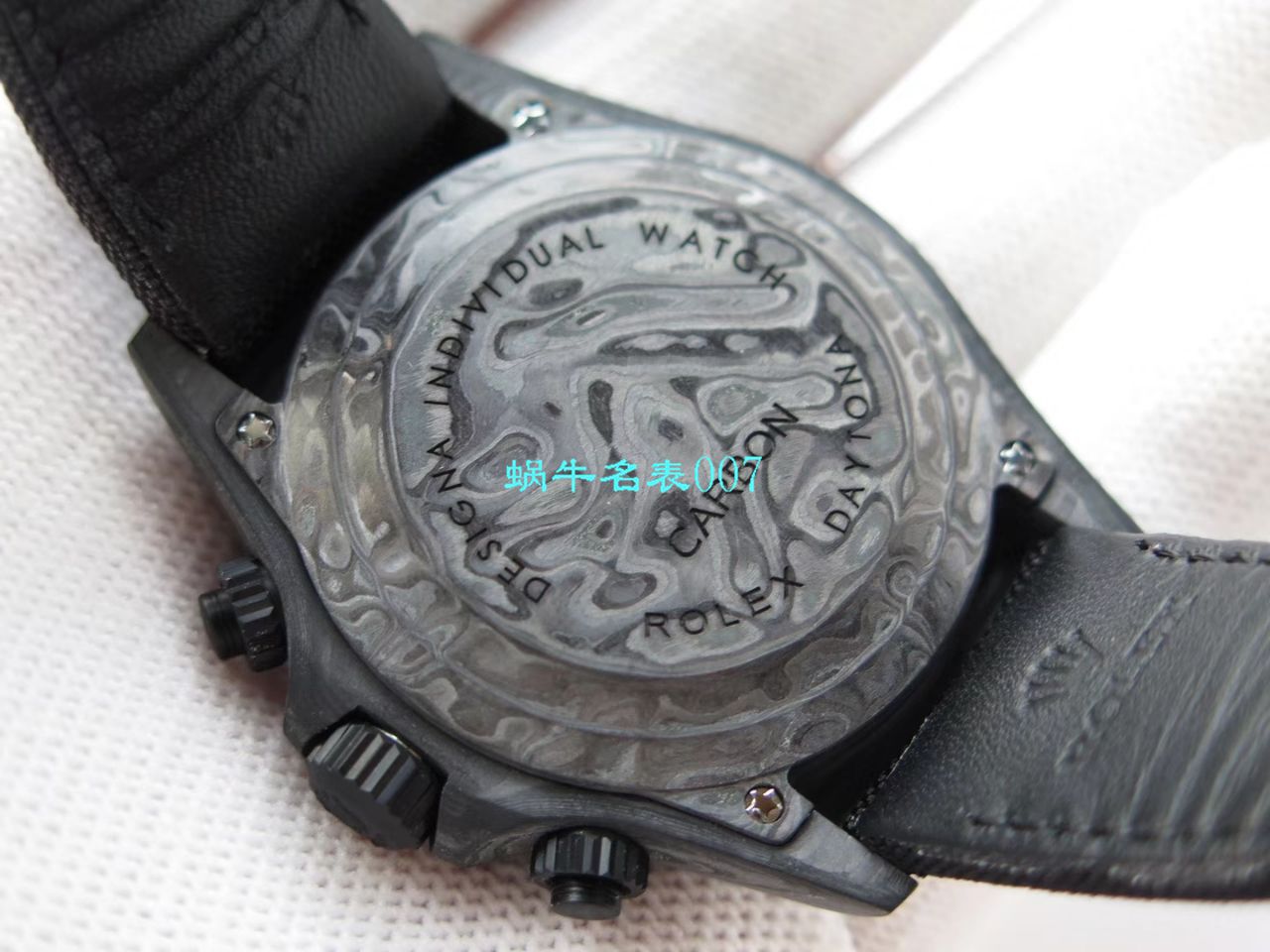 【TW Factory  Rolex  Replica Watches 】 Rolex ROLEX宇宙计时 Ditongna 系列之 carbon fiber 海外 copy customized 版 / R367