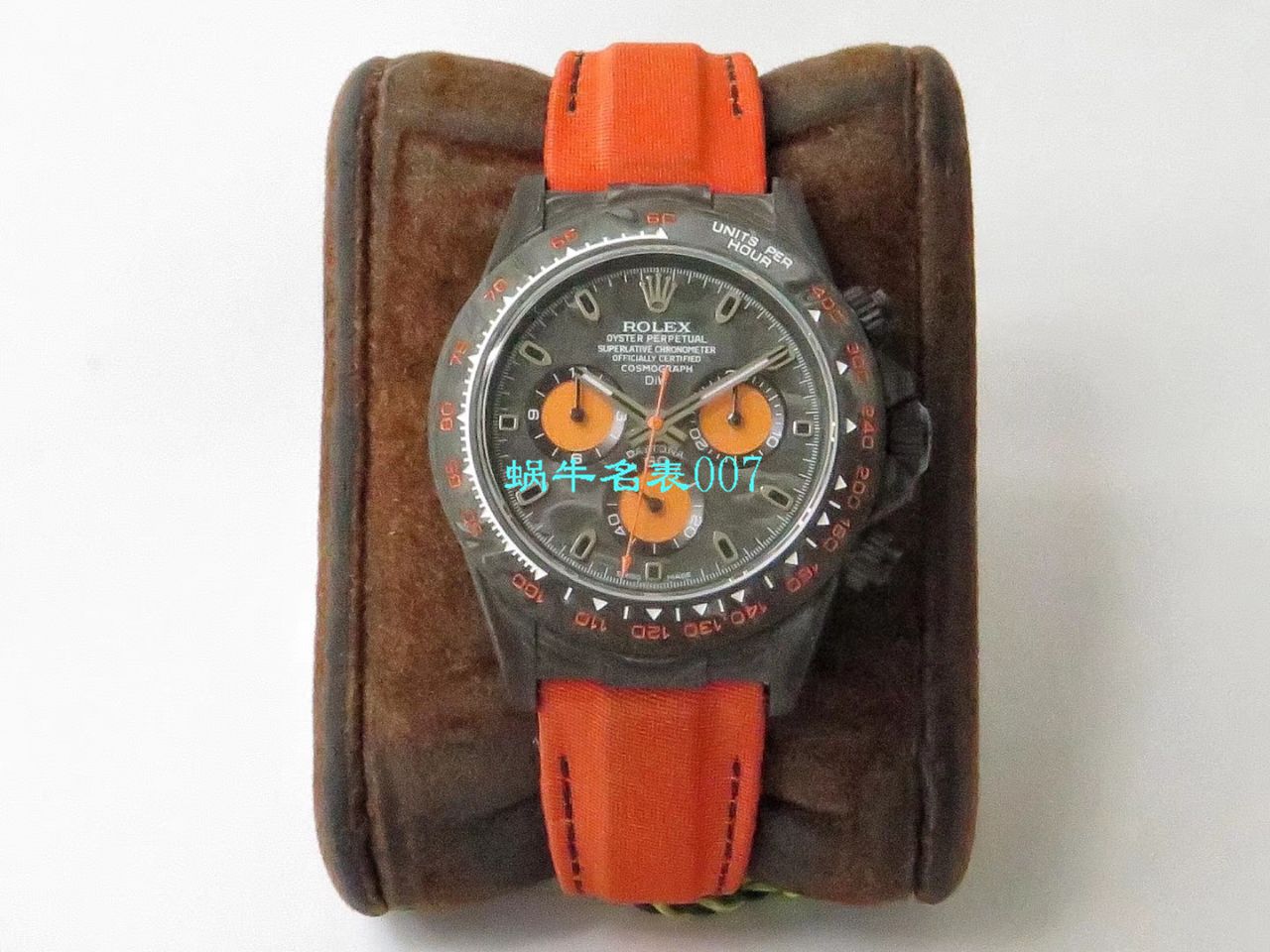 【TW Factory  Rolex  Replica Watches 】 Rolex ROLEX宇宙计时 Ditongna 系列之 carbon fiber 海外 copy customized 版 / R367