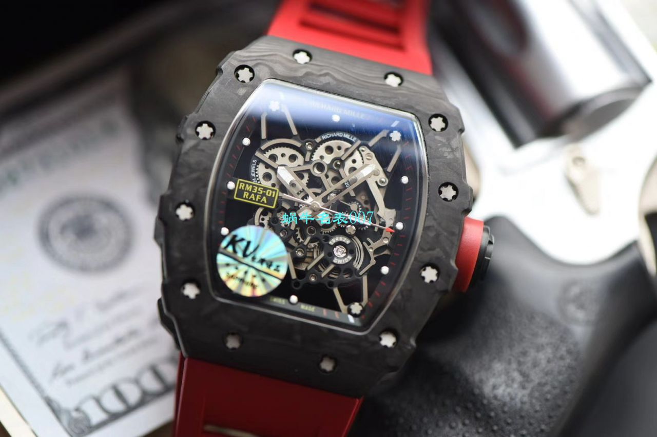  Video analysis KV Factory V3版本 High quality  Replica  RICHARD MILLE RM35-01 wrist watches  / KV03501V301