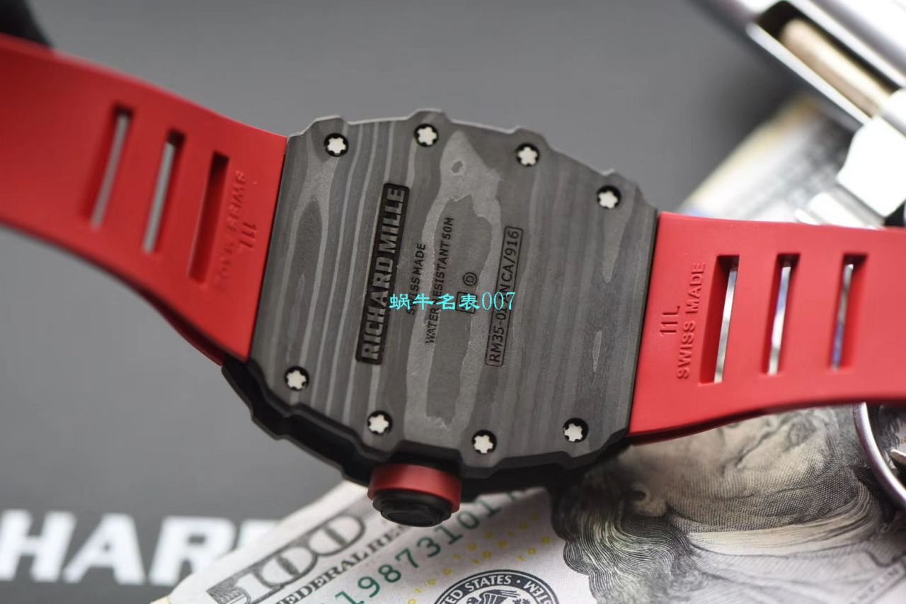  Video analysis KV Factory V3版本 High quality  Replica  RICHARD MILLE RM35-01 wrist watches  / KV03501V301