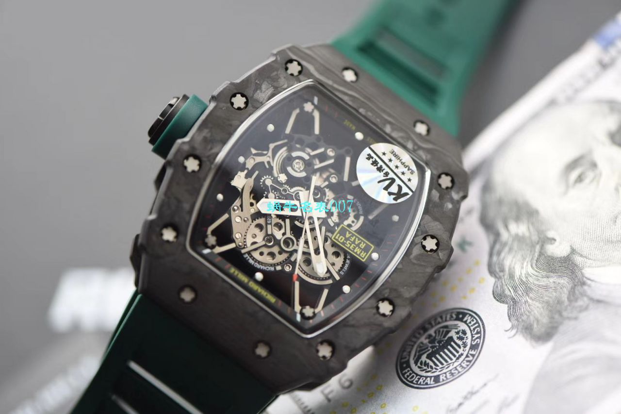  Video analysis KV Factory V3版本 High quality  Replica  RICHARD MILLE RM35-01 wrist watches  / KV03501V301